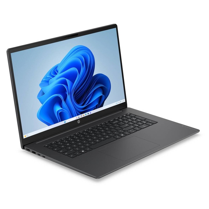 Laptop HP OmniBook 3 AI Laptop 17-dn0000nw AMD Ryzen 7 250 17.3inch 24GB DDR5-SDRAM 512GB SSD Wi-Fi 7 Windows 11 Home AI PC Negru