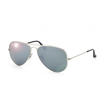 Ochelari de soare, Ray-Ban, Aviator Large Metal, RB3025-003/40 (W3277), Gri Oglinda Ochelari de soare, Ray-Ban, Aviator Large Metal, RB3025-003/40 (W3277), Gri Oglinda