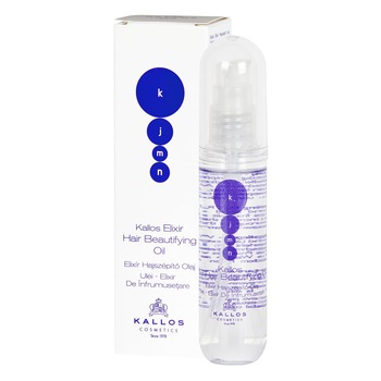 Ulei Elixir de infrumusetare a parului Kallos KJMN 50 ml Ulei Elixir de infrumusetare a parului Kallos KJMN 50 ml