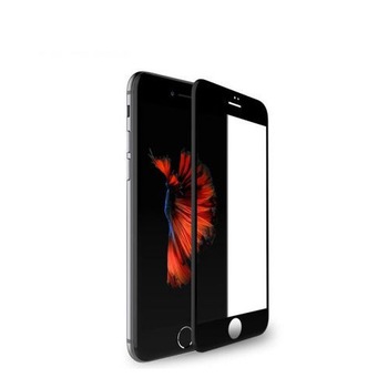 Folie sticla iPhone 6 / 6s, 5D, pe tot ecranul, Neagra Folie sticla iPhone 6 / 6s, 5D, pe tot ecranul, Neagra