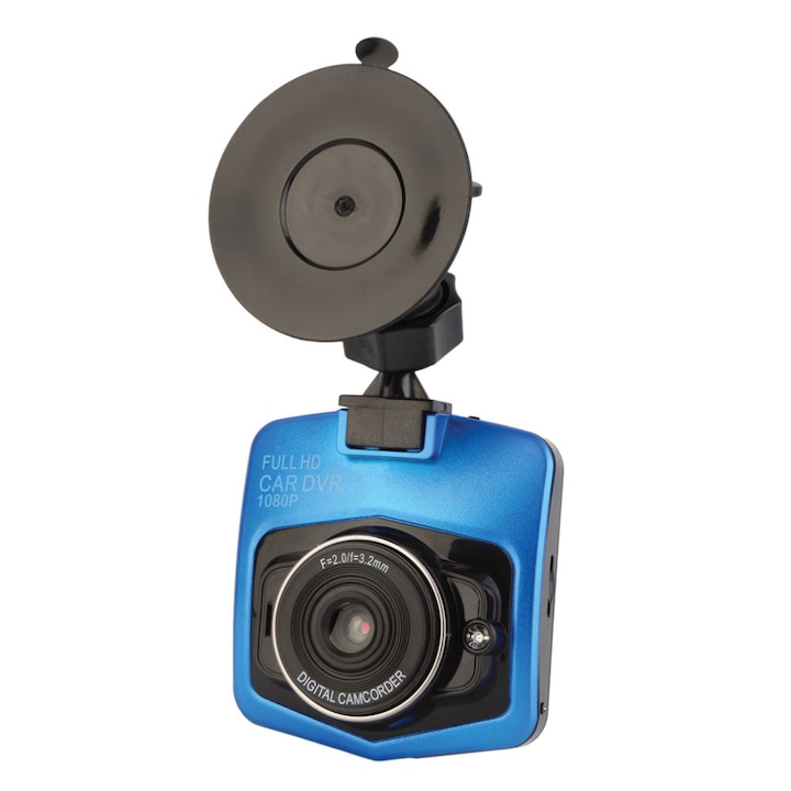 Camera auto 1080p, FULL HD, DVR ecran tip LCD unghi 170 grade, 2,4 inch unghi AVI, JPEG, USB