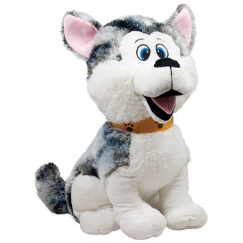Catelus Husky, design atragator, 65 cm Catelus Husky, design atragator, 65 cm