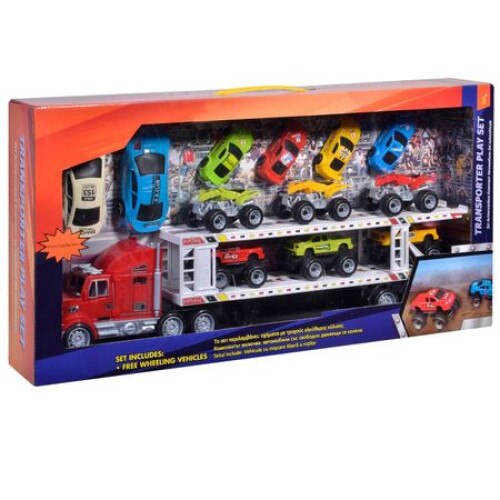 Set de joaca Transporter Set x 13 Masini