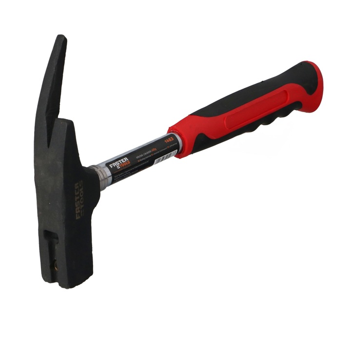 Ciocan dulgher cu 1 dintre cu coada metalica 600gr Faster Tools