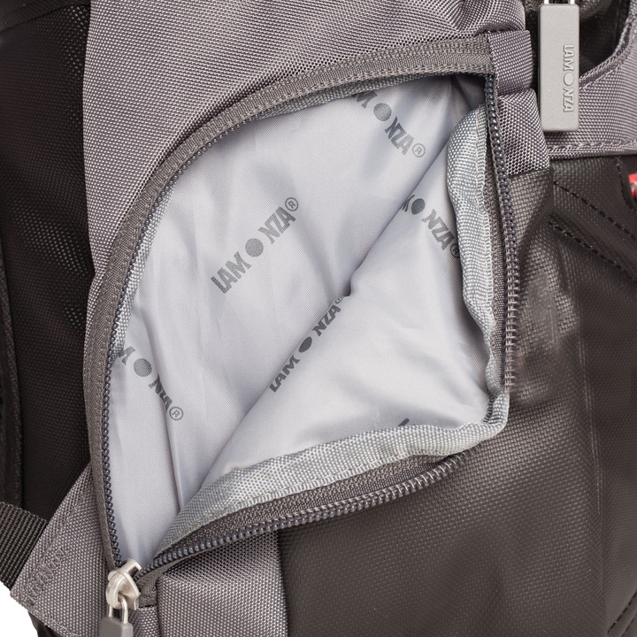 Rucsac laptop 15 inch Lamonza Ostend 47x32x16 cm, gri