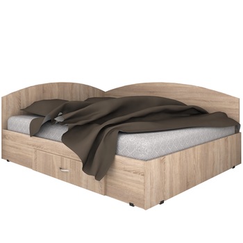 Pat pe Colt Marcel Prod, 140x200cm, Sonoma Pat pe Colt Marcel Prod, 140x200cm, Sonoma