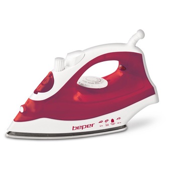 Fier de calcat 1800W, talpa din otel inoxidabil, capacitate 180ml, Beper, 50.933H Fier de calcat 1800W, talpa din otel inoxidabil, capacitate 180ml, Beper, 50.933H