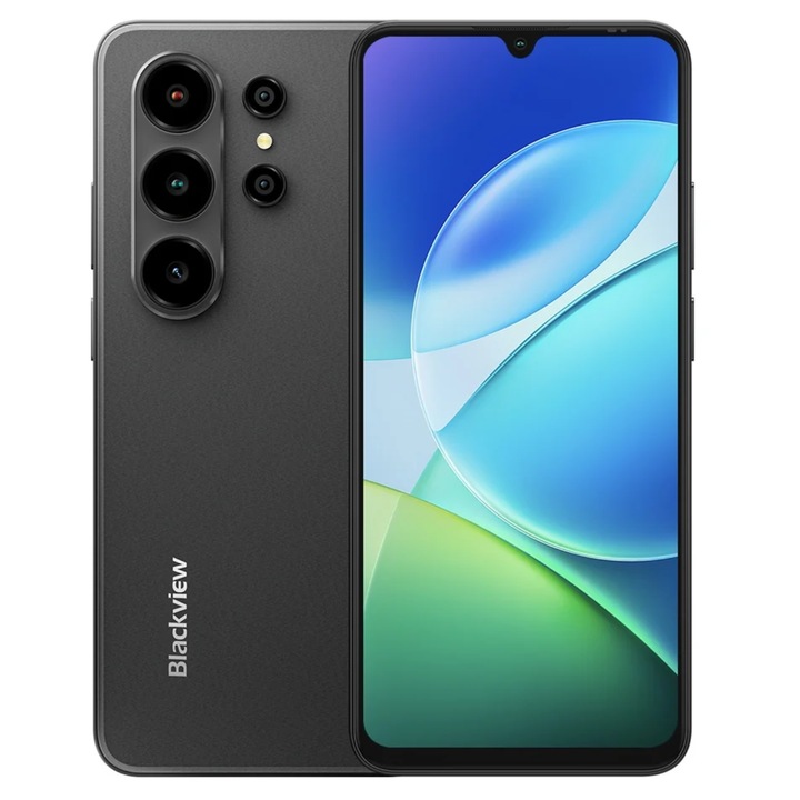 Okostelefon Blackview WAVE 10C, 4G Dual SIM, 4 GB RAM, 32 GB tárhely, fekete