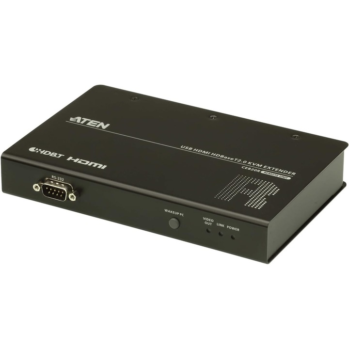 KVM Hosszabbító ATEN CE820R USB HDMI HDBaseT 2.0, Fekete