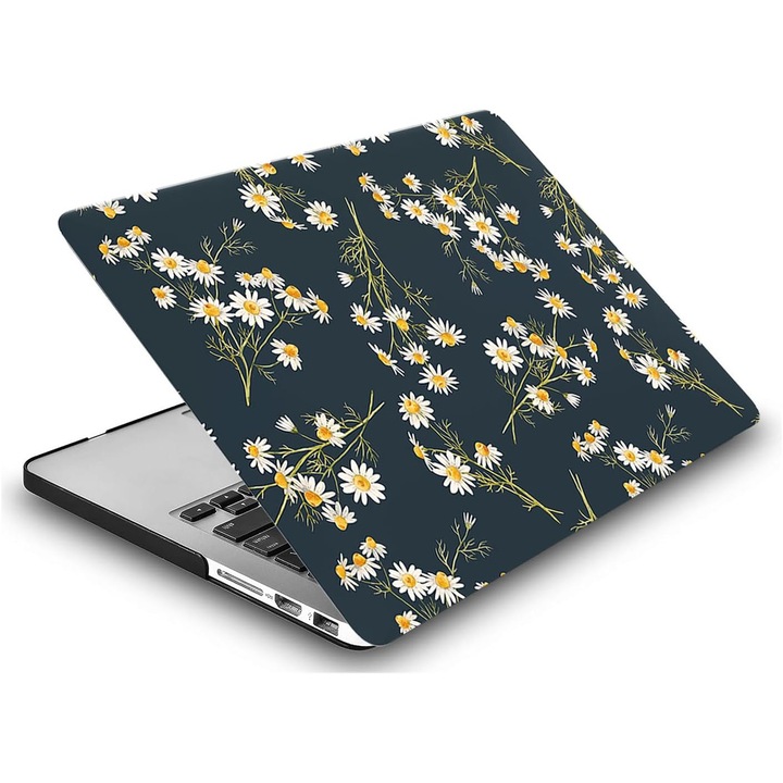 Carcasa Dura Imprimata Daisy pentru MacBook Pro 13" (2016-2020)