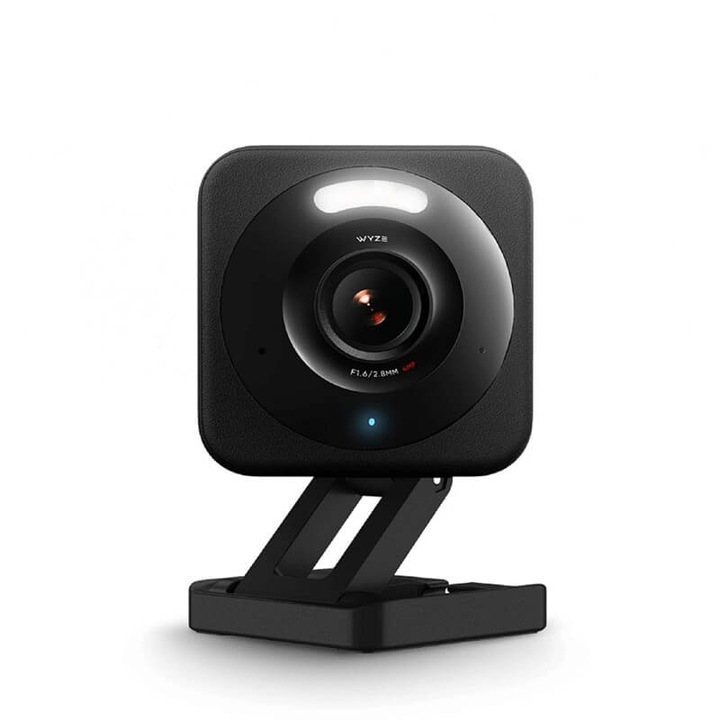 Смарт камера за наблюдение Wyze Cam V4, цветно нощно виждане, 2.5K QHD резолюция, черна