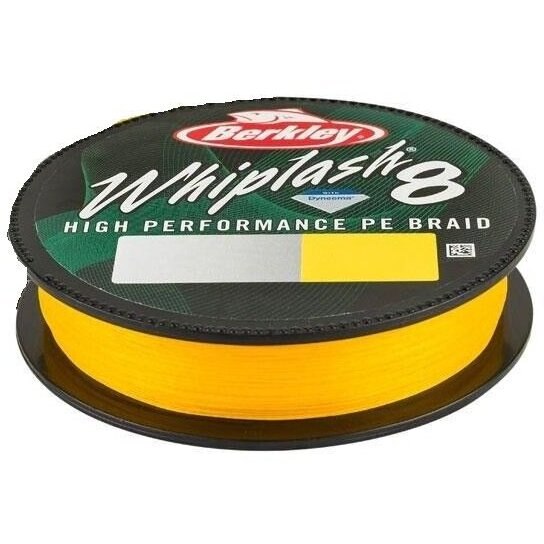 Fir Berkley Whiplash 8 Yellow 0.12mm 17.5Kg 150M