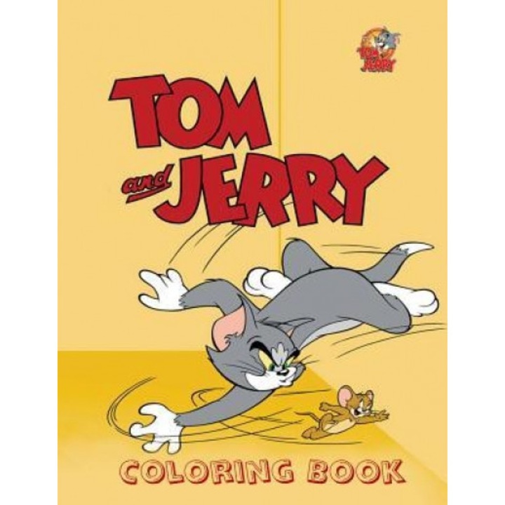 Tom & Jerry Coloring Book: A Great Coloring Book for Kids on Tom and Jerry. This A4 50 Page Book Is Perfect for Kids Aged 3+. It Has Lovely Scene, K. W. Books (Author)