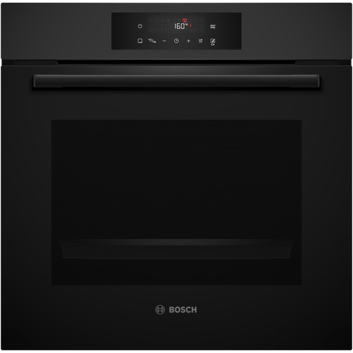 Cuptor incorporabil Gorenje BO6735E05B, AquaClean, autocuratare hidrolitica, 77L, clasa energetica A, negru