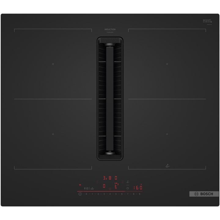 Plită electrică și pe gaz Klarstein MultiChef 4, 4 zone de gătit, inox, 58x50x8cm