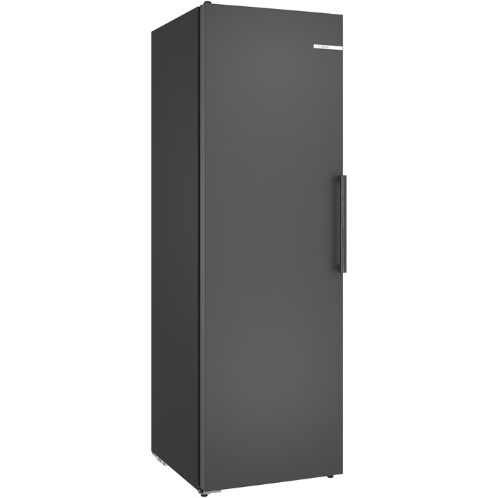 Frigider cu 1 usa Bosch KSN36VCCG, 402 l, Total NoFrost, Home Connect, VitFresh, Raft sticle, Control electronic, Clasa C, 186 cm, Gri