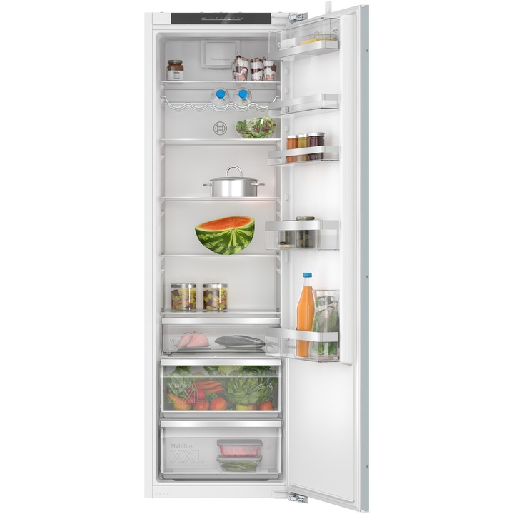 Frigider cu 1 usa incorporabil Bosch KIR81ADC0, 310 l, VitaFresh, Raft sticle, Control electronic, Clasa C, 177 cm