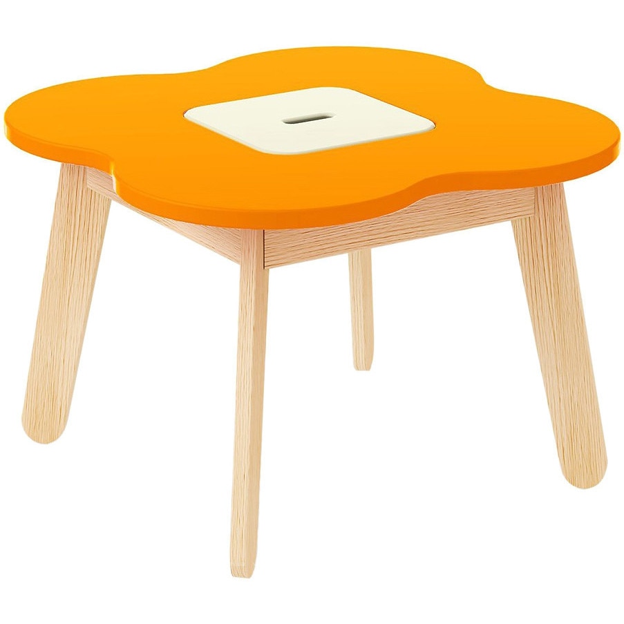 Masuta Play portocaliu cu compartiment depozitare Timoore