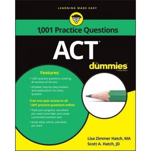 1,001 ACT Practice Problems for Dummies, Consumer Dummies (Author)