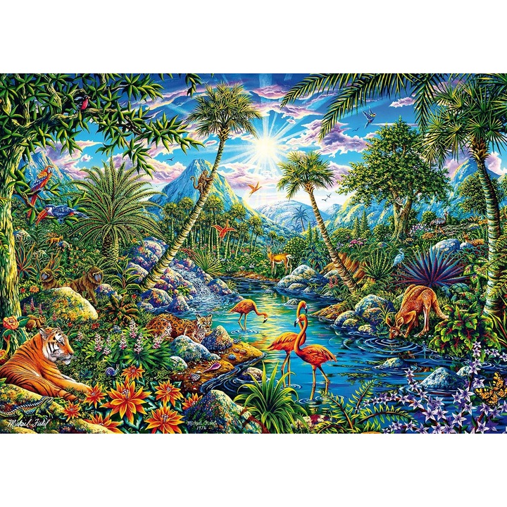 Puzzle Schmidt Spiele 1000 Piese Paradis Insular - Calitate Premium