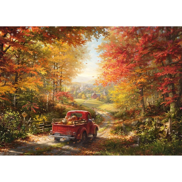 Puzzle 1000 Piese Schmidt Spiele Back Home Blend, Carton Ecologic