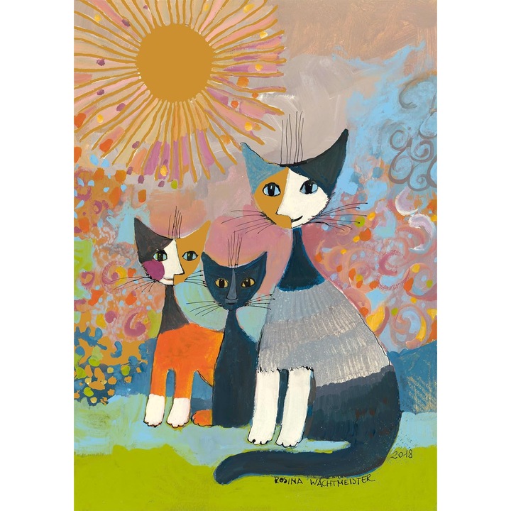 Puzzle Schmidt 1000 Piese Sub Soare de Aur - Rosina Wachtmeister