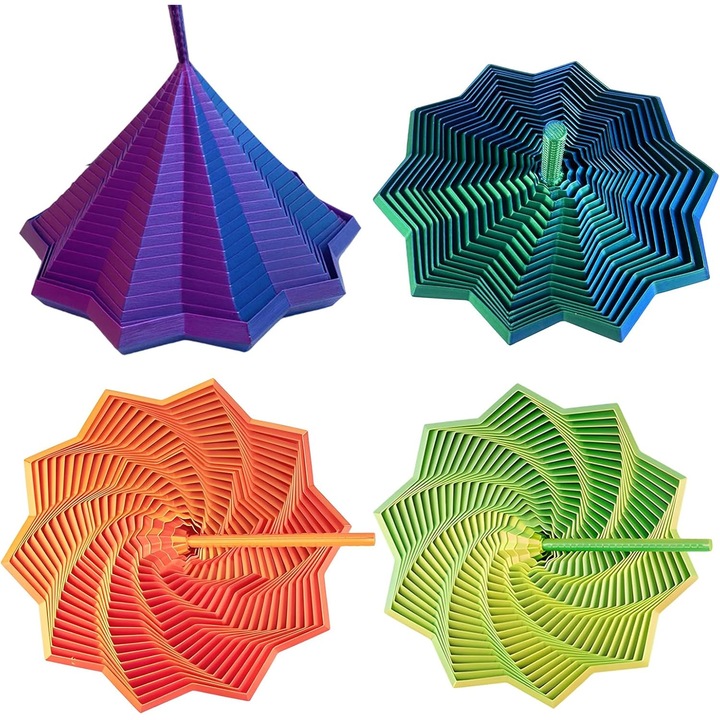Jucarii Antistres 3D Imprimat, Ajutor Concentrare, Portabil