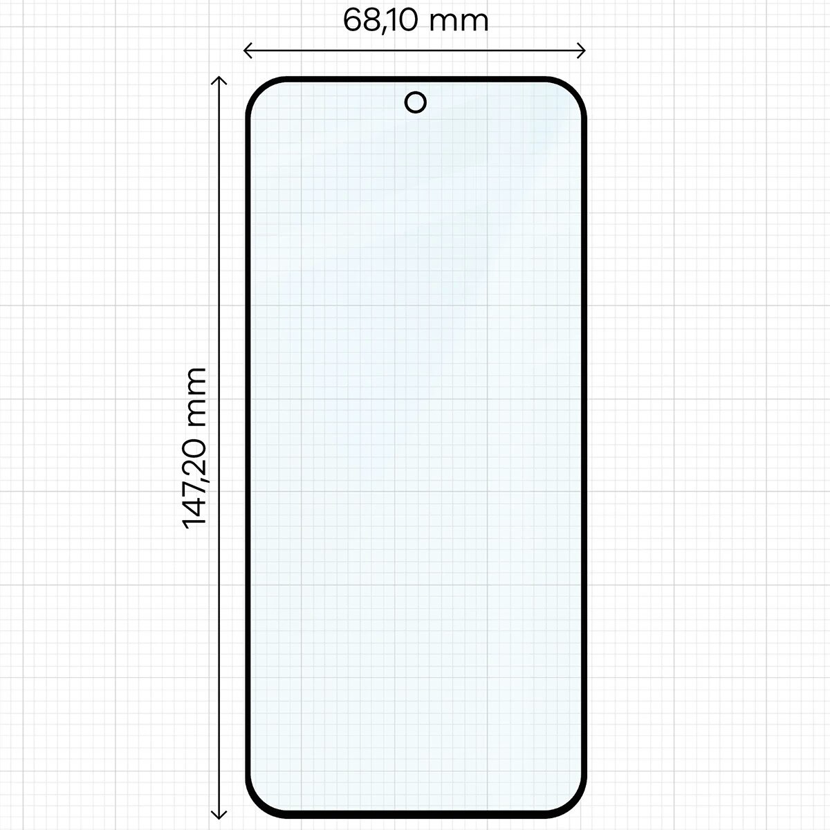 Set 2 folii sticla securizata Bizon Glass Aplikator Edge, Kit montare inclus, compatibile cu Oppo Reno 16 / 16 Pro, Negru