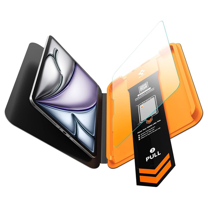 Folie pentru iPad Air 11 (2026/2025/2024) - Spigen Glas.tR AlignMaster T (AGL11701) - Clear