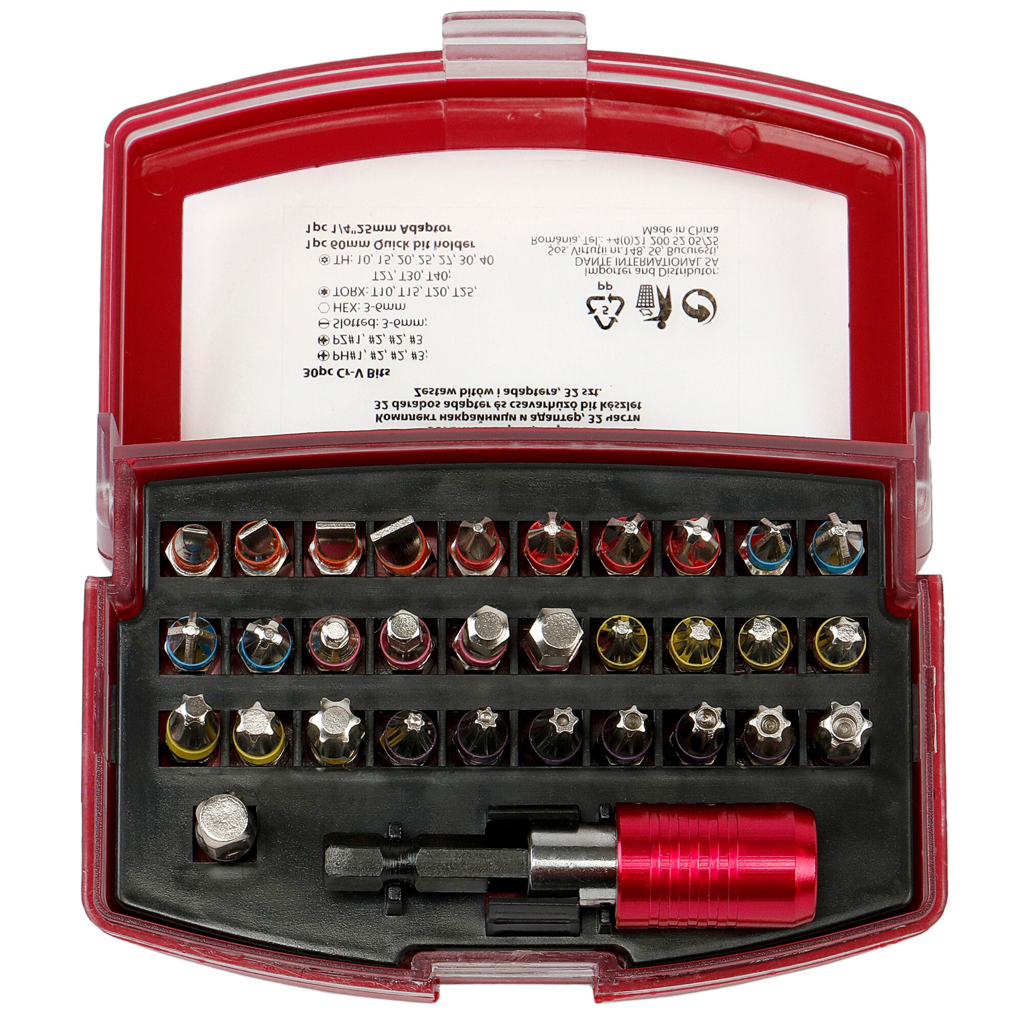 Set biti si adaptor PRO-TS32 Steinhaus, 32 piese