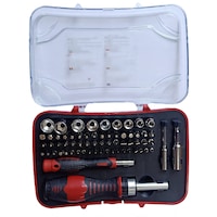 Set biti, tubulare si adaptor PRO-TS65 Steinhaus, 65 piese