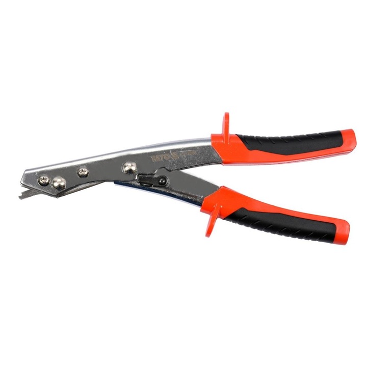 Ножици Yato YT-19260, За ламарина, Червен