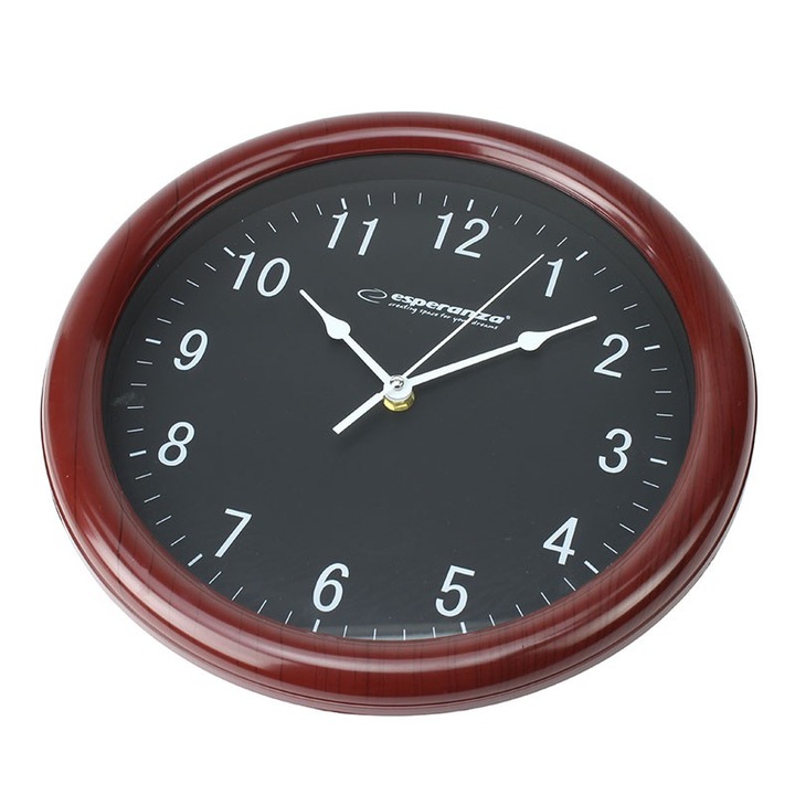 Falióra kvarc, arab számok, 30 cm, Los Angeles Esperanza