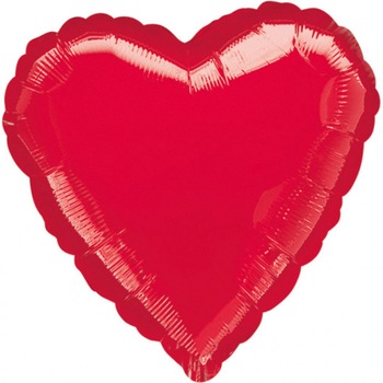 Balon folie inima rosu 81 cm set 3 buc Balon folie inima rosu 81 cm set 3 buc