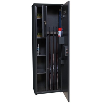 Dulap 4 arme, 3 rafturi si caseta de munitie, 1315x420x260mm, Planet Safe GLST.130.K Dulap 4 arme, 3 rafturi si caseta de munitie, 1315x420x260mm, Planet Safe GLST.130.K