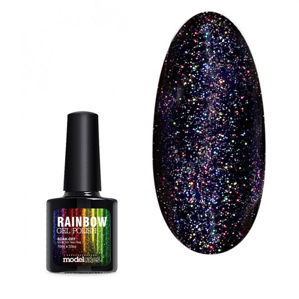 Oja Semipermanenta unghii Cameleon Rainbow Perfect, 10ml cu Pensula 4005