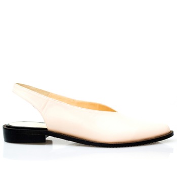 Pantofi dama, Thea Visconti, nude, decupat, toc 2 cm, Nude Pantofi dama, Thea Visconti, nude, decupat, toc 2 cm, Nude