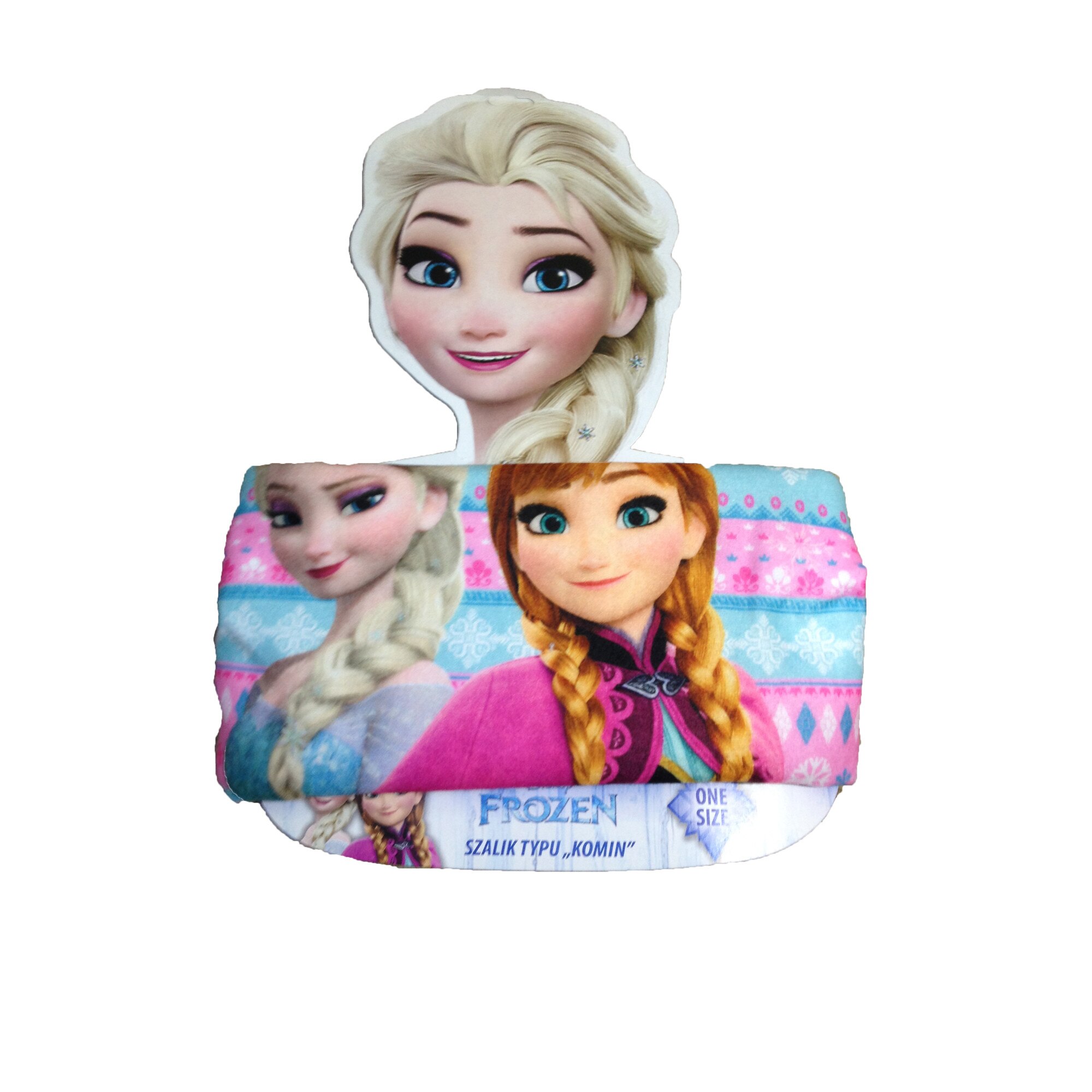 Esarfa fete Frozen, Multicolora, marime universala