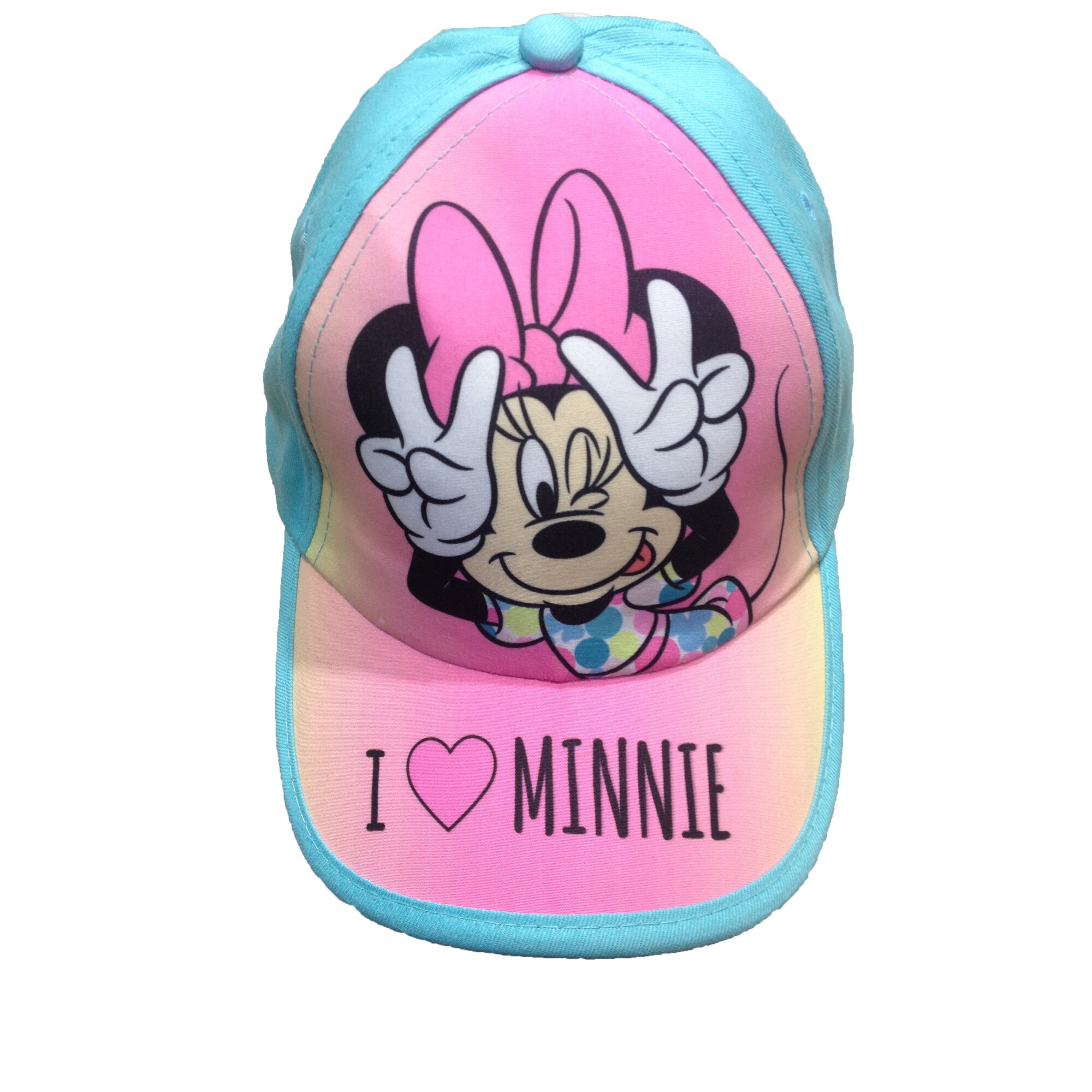 Sapca fete Minnie Mouse, Turcoaz