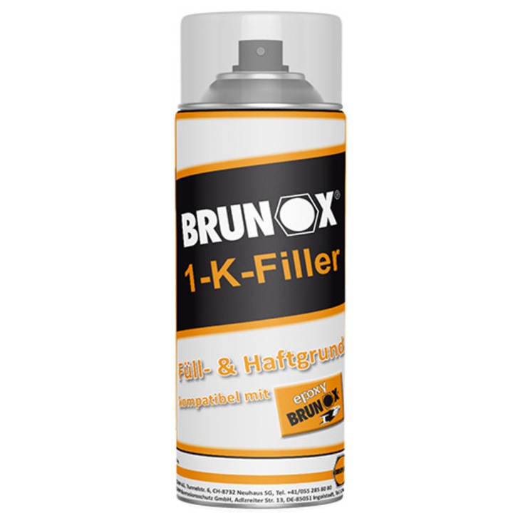 Spray Filler Primer Brunox 1-K, alapfesték, 400ml