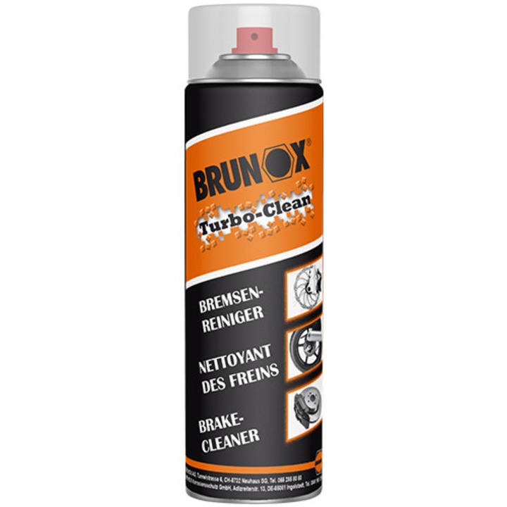 Brunox erős zsírtalanító Turbo Clean spray, 500ml