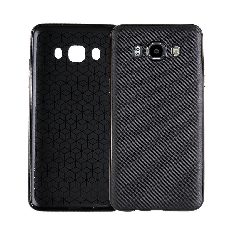 Husa de protectie i-Zore Carbon pentru Samsung Galaxy J7 (2016), Negru