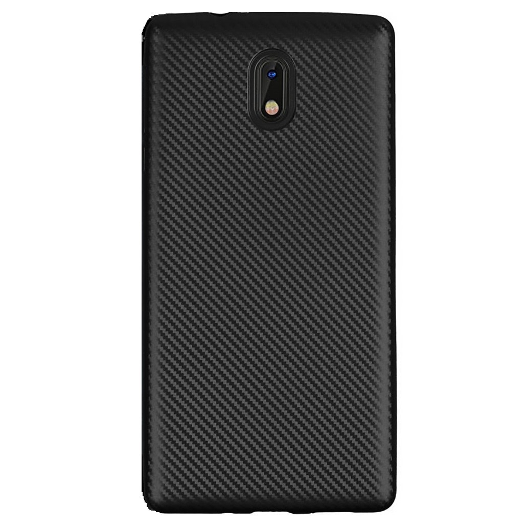 Husa de protectie i-Zore Carbon pentru Nokia 3, Negru