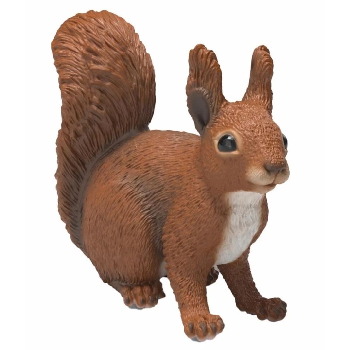 Фигурка катерица Schleich 774846, ръчно рисувана, кафяво/бяло