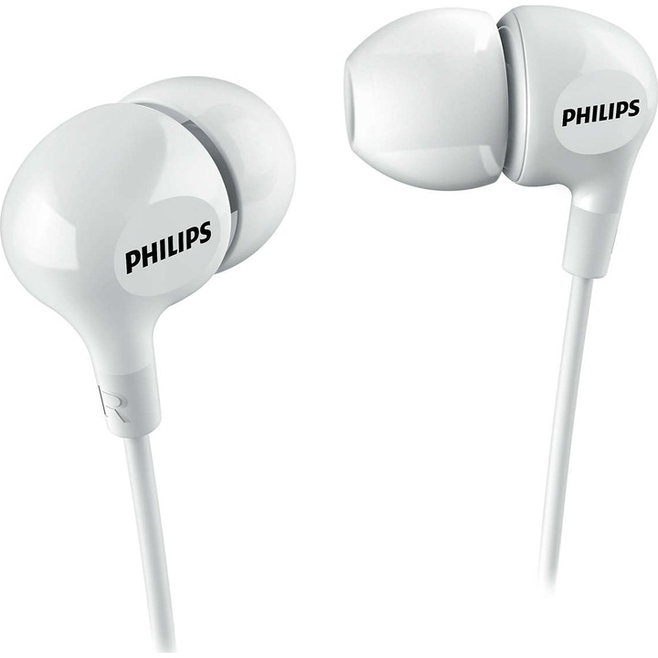 Casti In-Ear Philips SHE3550WT/00, Alb