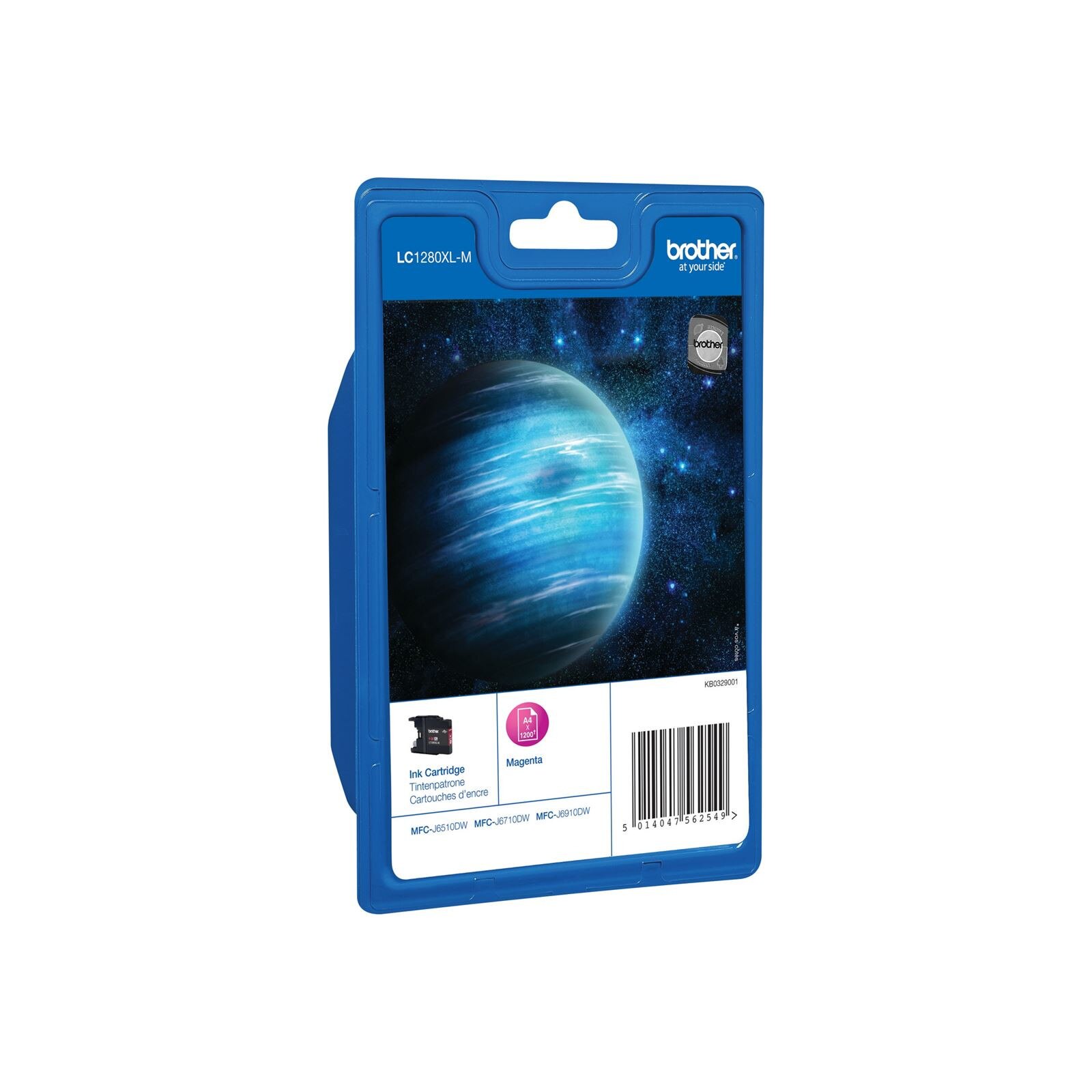 Cartus Original Pentru imprimanta Brother LC1280XLM - High Yield Magenta Cartridge (1200 Copies) for MFCJ5910DW/MFCJ6510DW/MFCJ6910DW