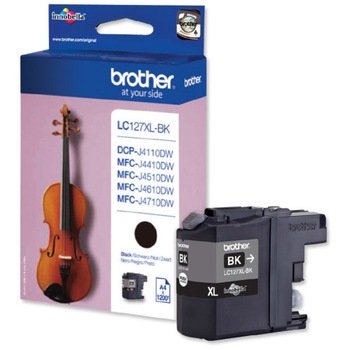 Cartus Original Pentru imprimanta Brother LC127XLBK, High Yield Black Cartridge for MFC-J4410DW/MFC-J4510DW (1200 pagini) Cartus Original Pentru imprimanta Brother LC127XLBK, High Yield Black Cartridge for MFC-J4410DW/MFC-J4510DW (1200 pagini)