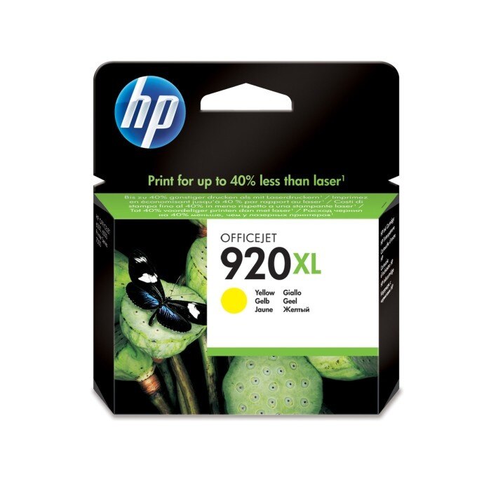 Cartus Original Pentru imprimantae HP 920XL GALBEN,HP Officejet 7500A , Officejet 6000 , Officejet E609a , Officejet 6500 ,HP6500AIO,Officejet E709a , Officejet E709n , Officejet 7000 ,7500A,Officejet E809a