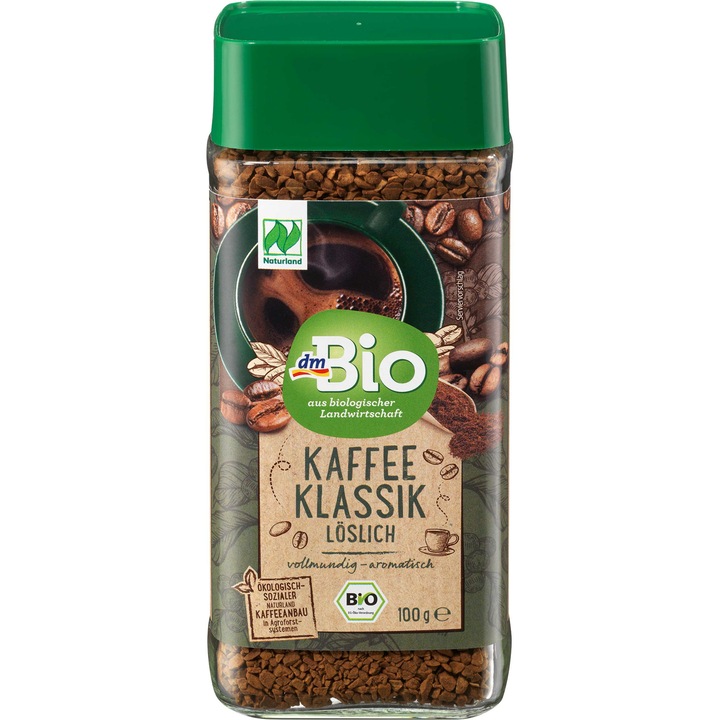 Cafea clasica solubila ECO, 100 g