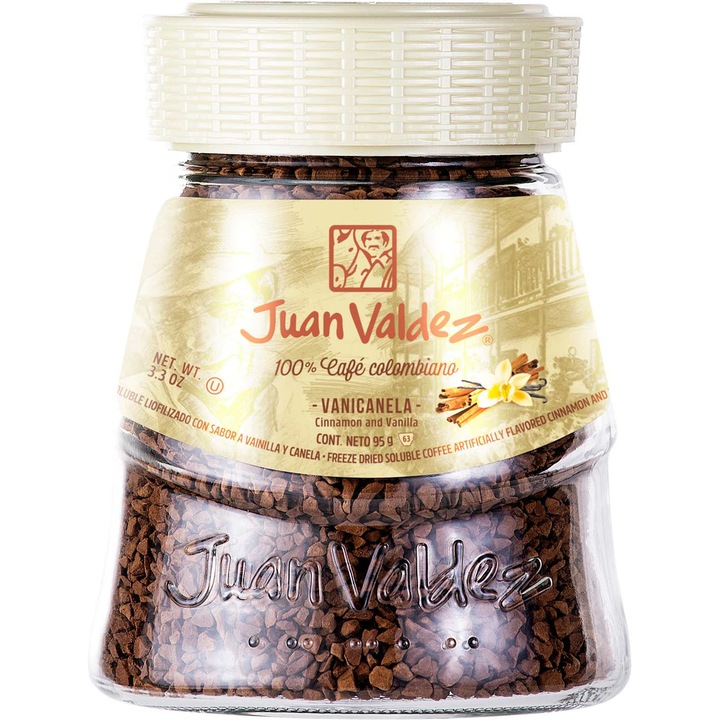 Cafea solubila liofilizata cu vanilie si scortisoara, 95 g